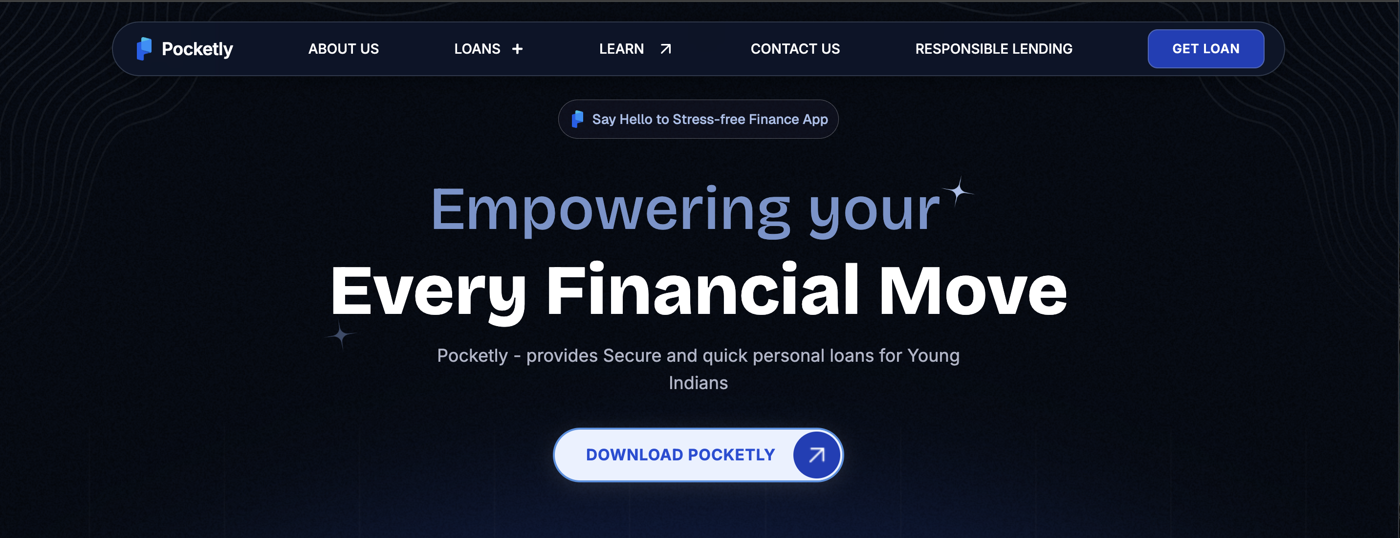 Pocketly website